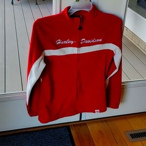 Harley Davidson women's fleece jacket sz M